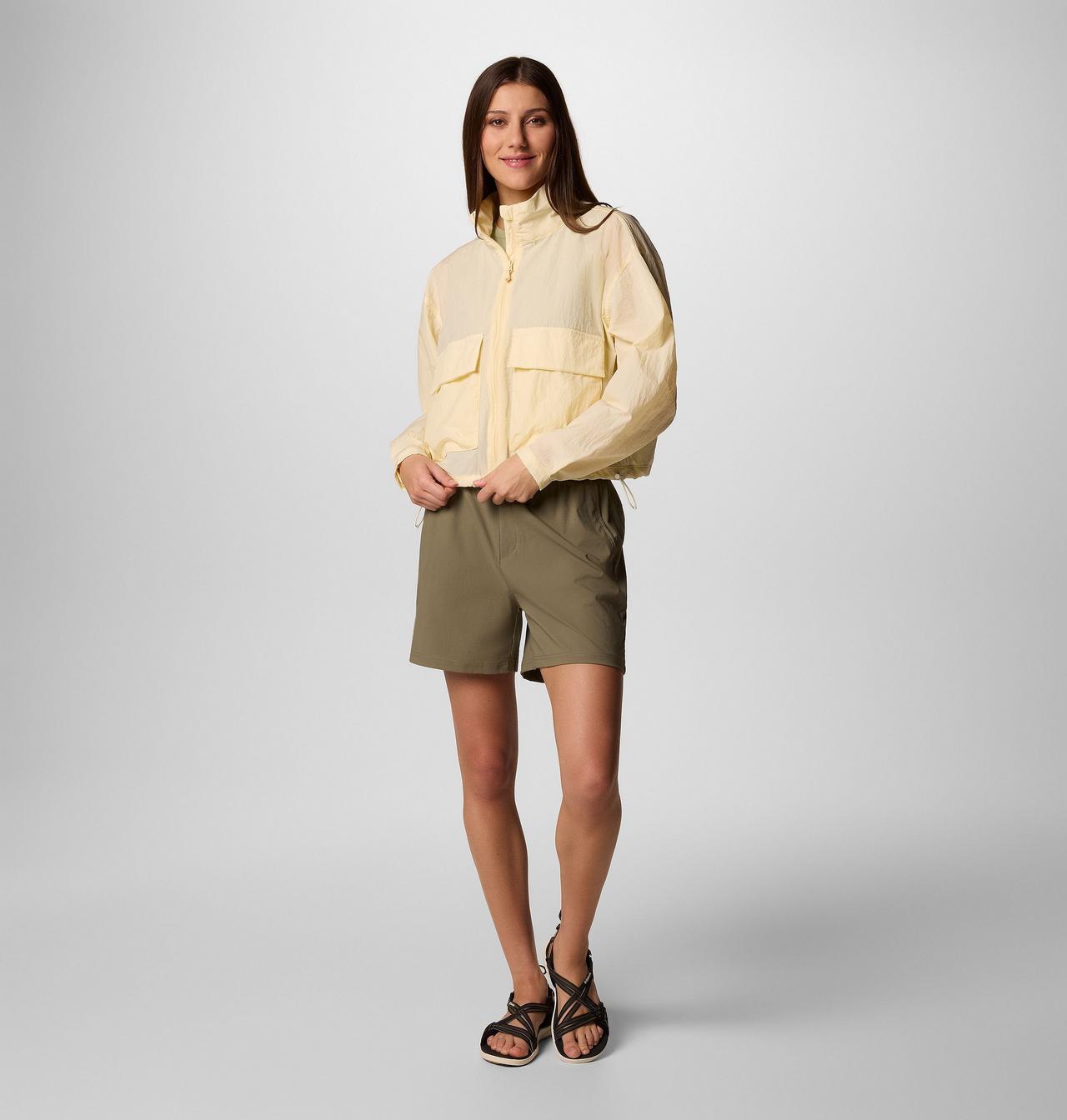 Women's Paracutie™ Cropped Cargo Windbreaker | 758 | M 10