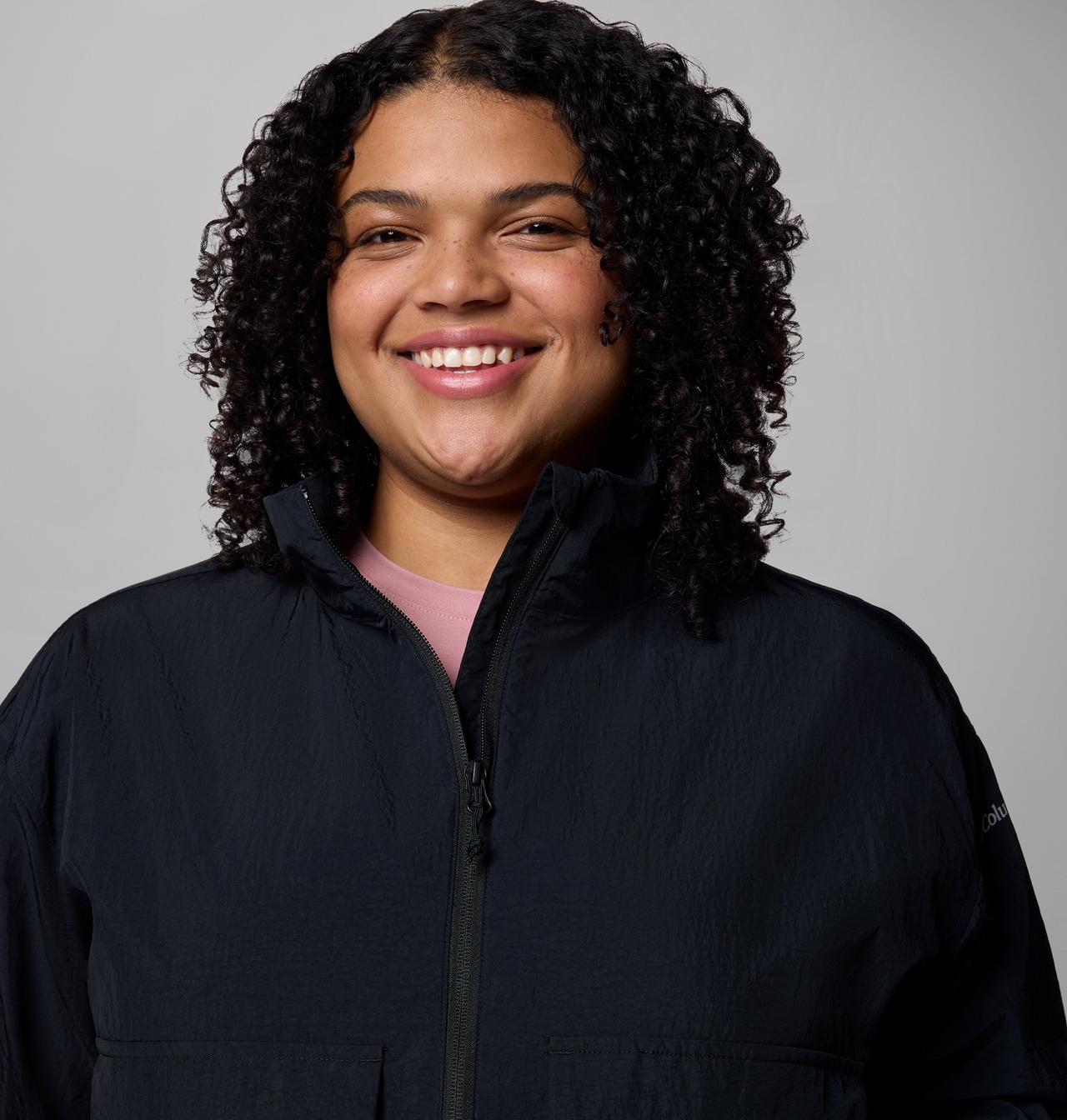Women's Paracutie™ Cropped Cargo Windbreaker - Plus Size 4