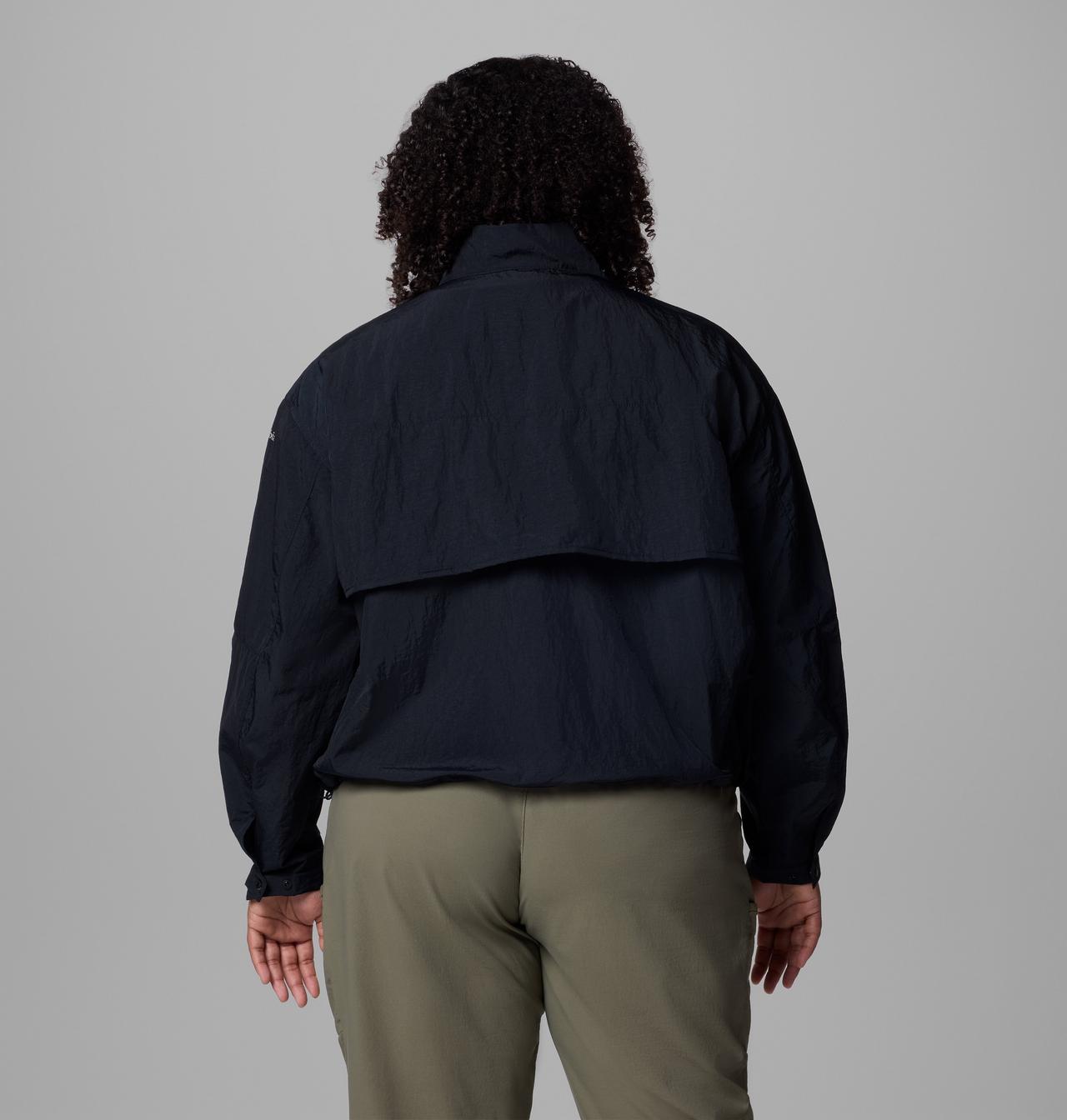 Women's Paracutie™ Cropped Cargo Windbreaker - Plus Size 2