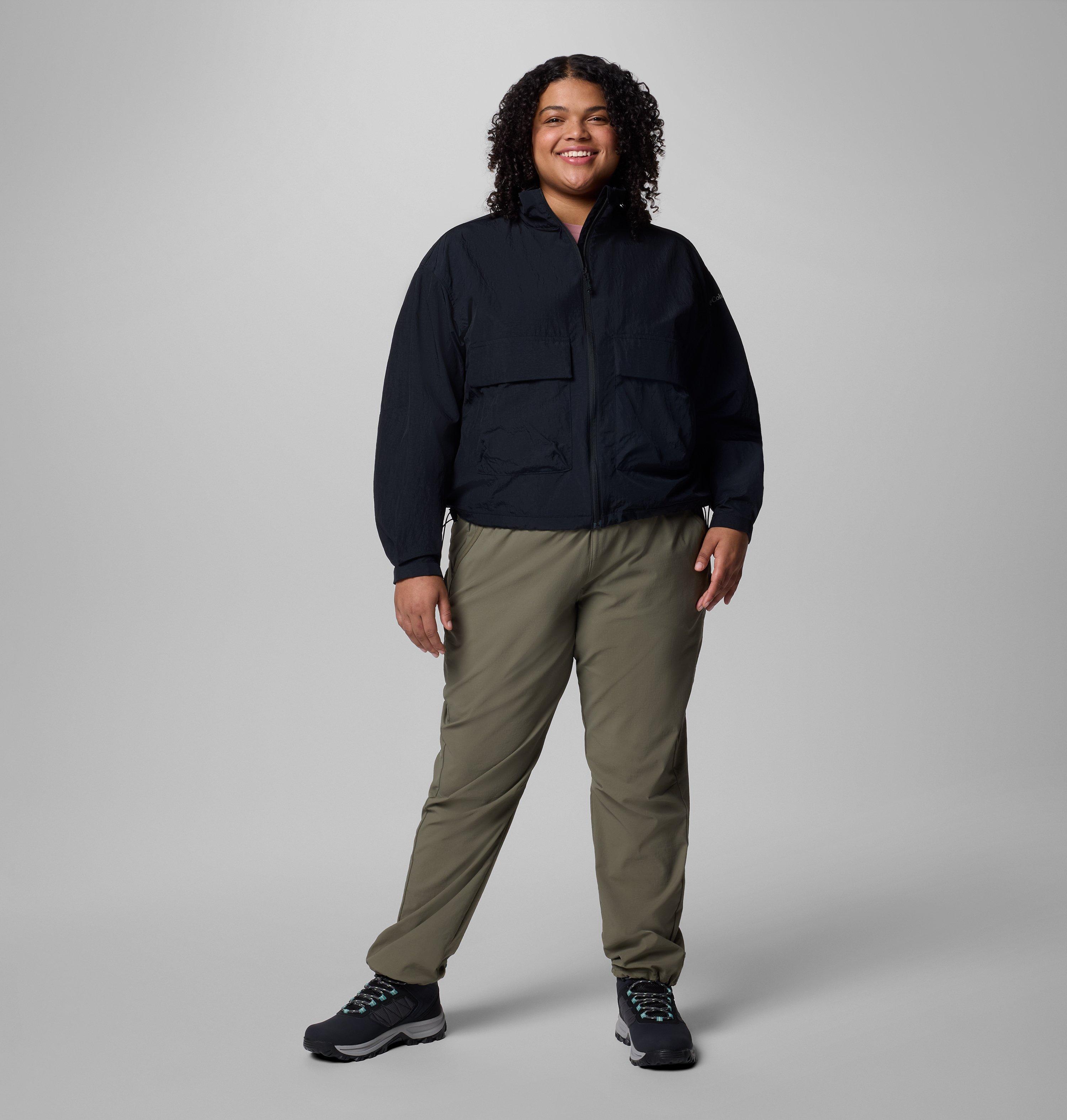 Women's Paracutie Cropped Cargo Windbreaker - Plus Size 7