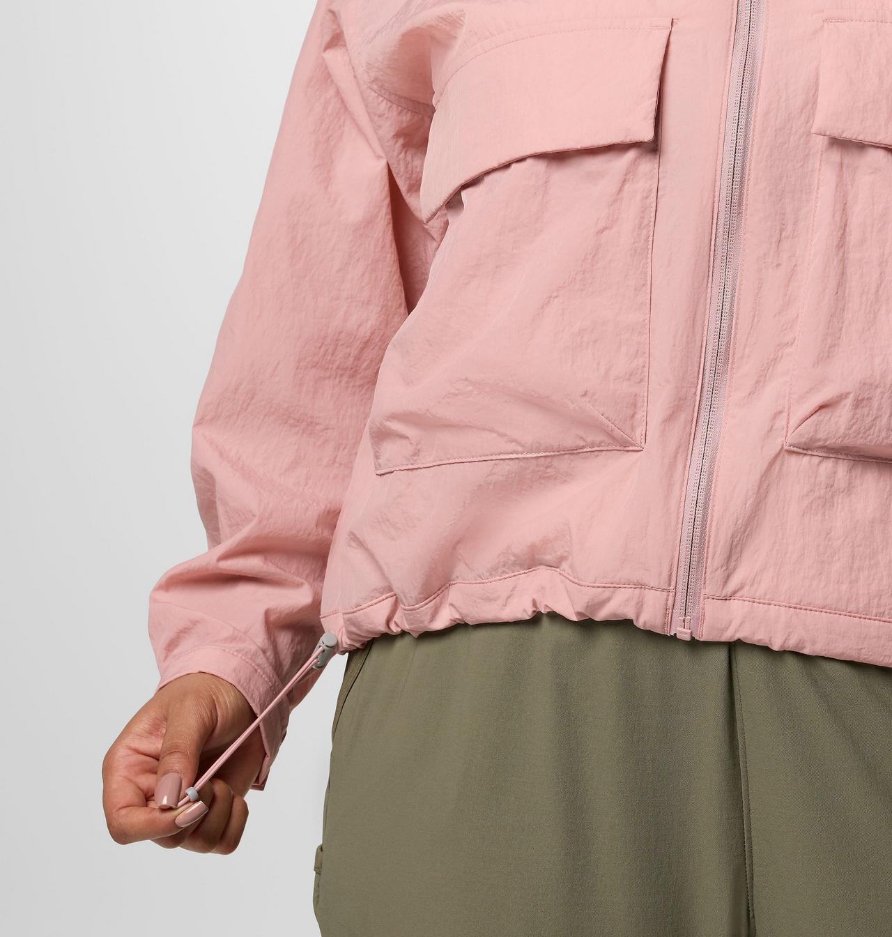 Women's Paracutie™ Cropped Cargo Windbreaker - Plus Size 6