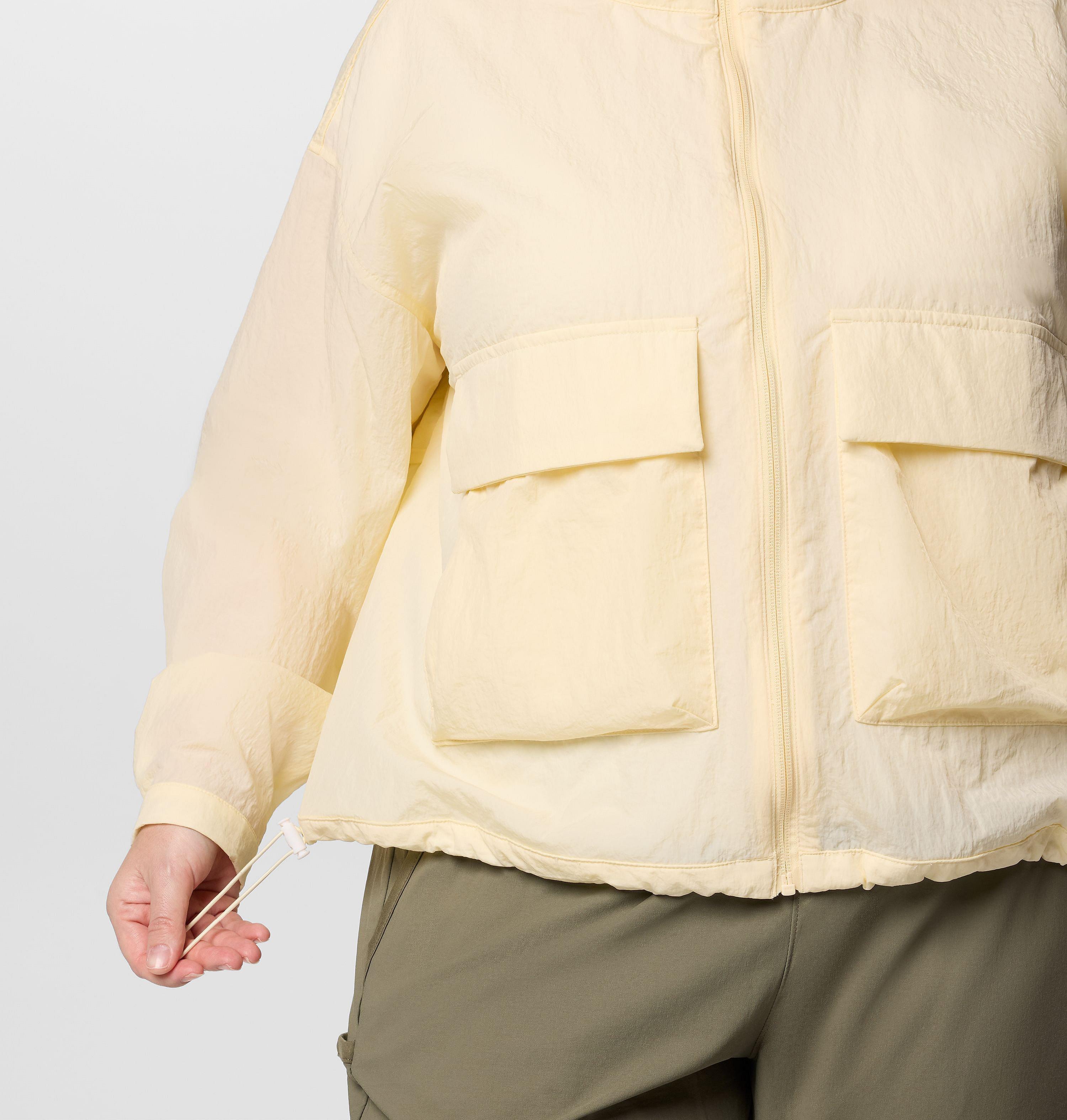 Women's Paracutie Cropped Cargo Windbreaker - Plus Size 6