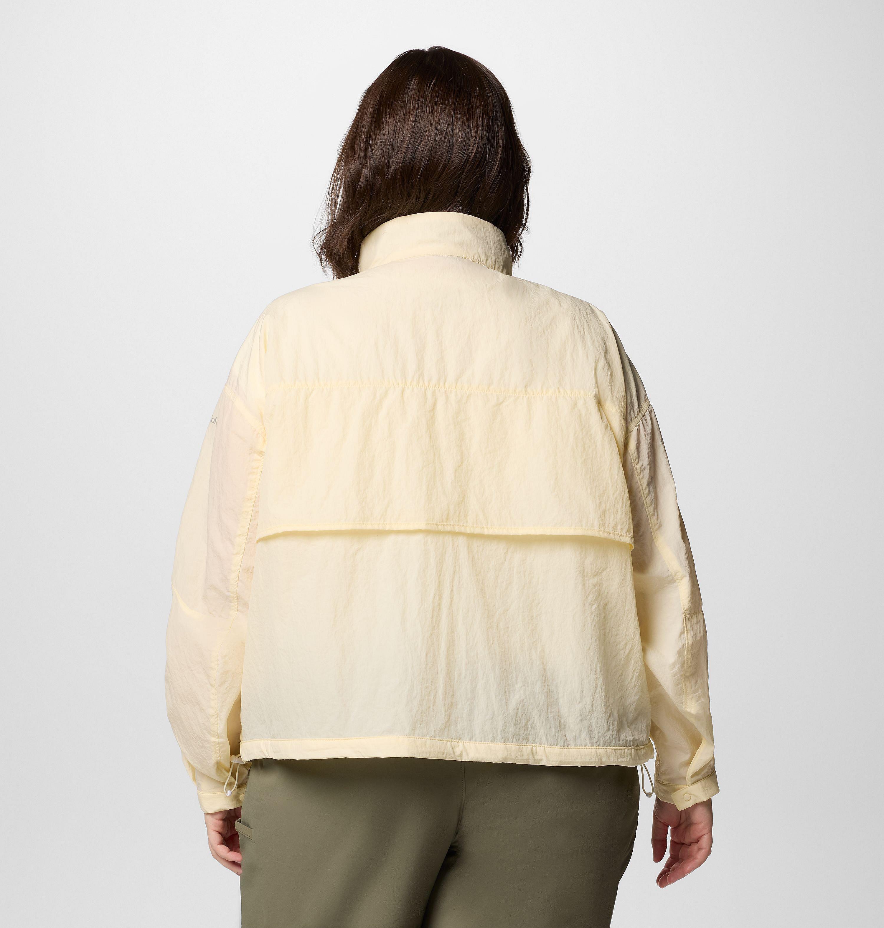 Women's Paracutie Cropped Cargo Windbreaker - Plus Size 2