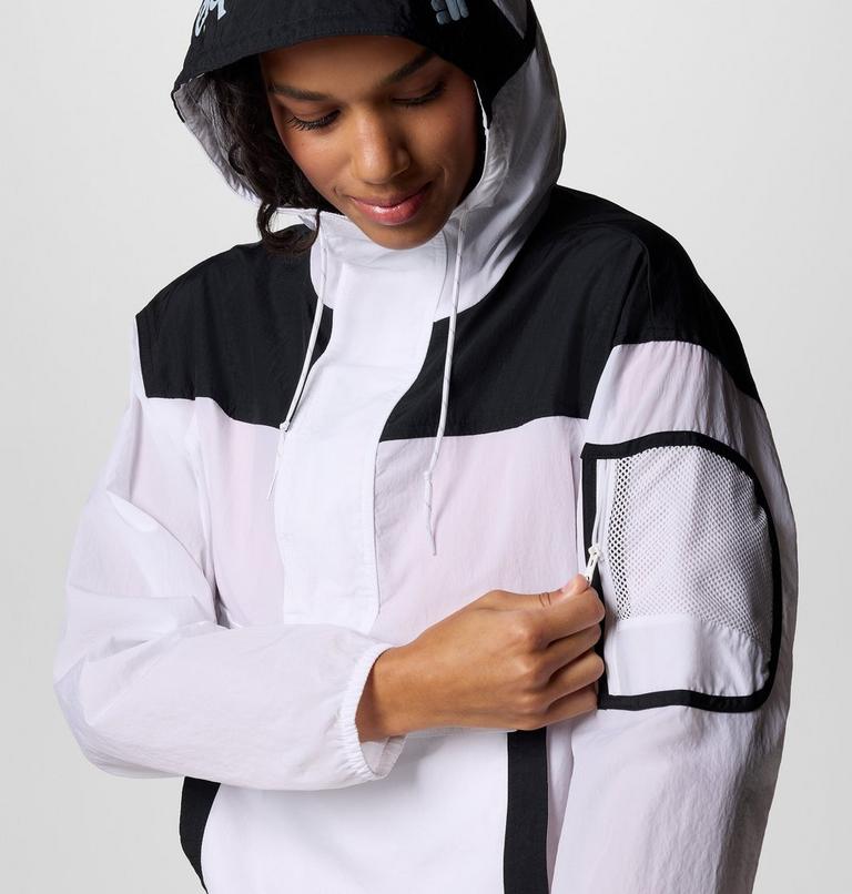 Challenger II Windbreaker, Color: White, Black, image 6
