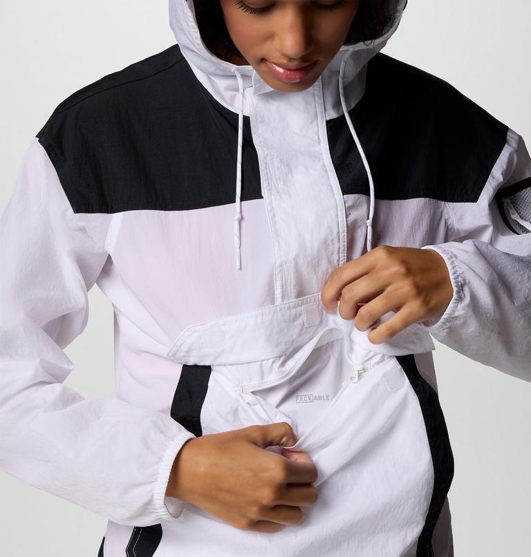 Challenger II Windbreaker, Color: White, Black, image 7