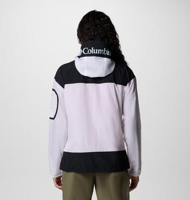 Women's Challenger II Windbreaker, Color: White, Black, image 4