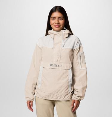 Cortavientos Challenger II para mujer, Color: Dark Stone, White, image 7