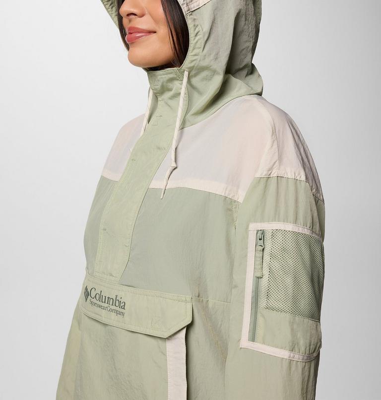 Cortavientos Challenger II para mujer, Color: Safari, Dark Stone, image 5