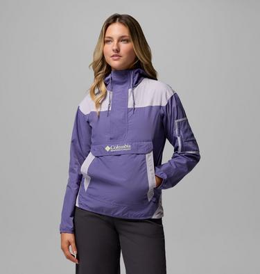 Cortavientos Challenger II para mujer, Color: Stormwatch, Lavender Pearl, image 3