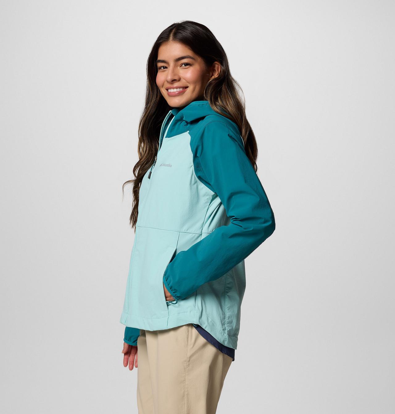 Women's Heather Canyon™ II Hooded Softshell Jacket 3