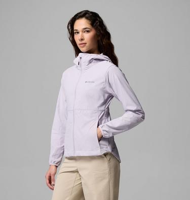 Veste de Randonn&eacute;e Softshell &agrave; Capuche Heather Canyon II Femme, Color: Lavender Pearl, image 4