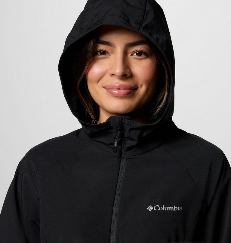 Women's Sweet As III Hooded Softshell Jacket, Color: Black, image 4