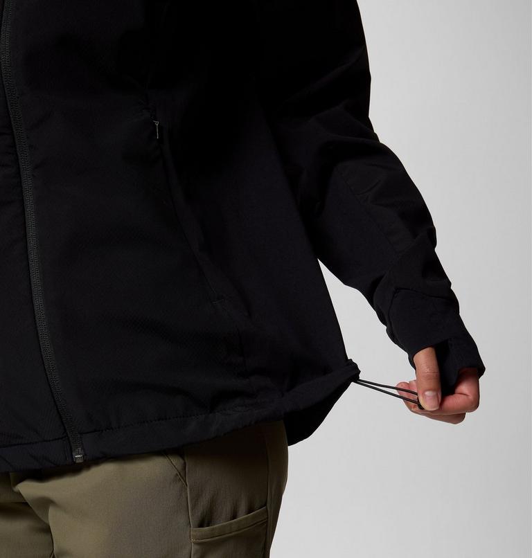 Women's Sweet As III Hooded Softshell Jacket, Color: Black, image 6