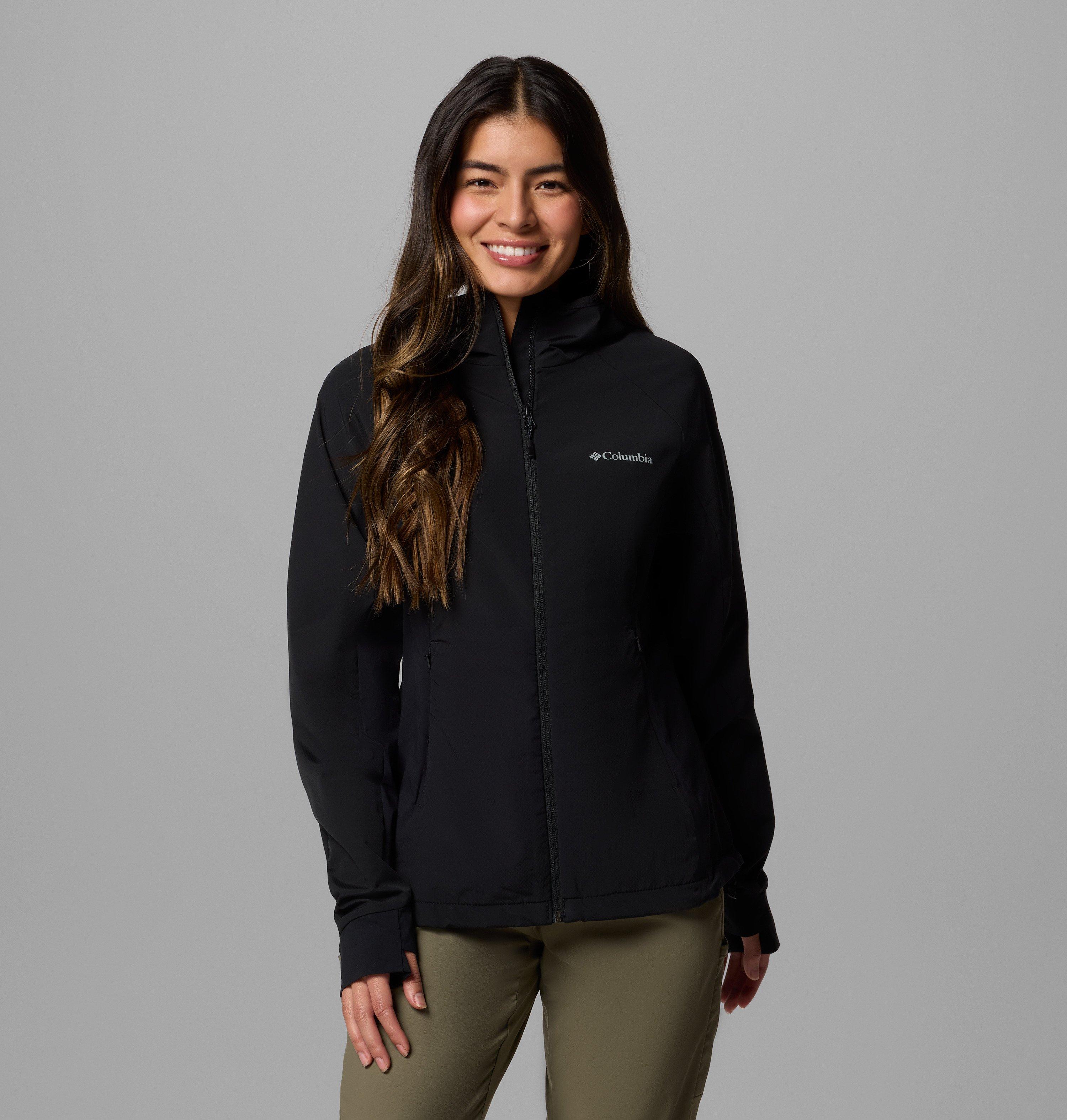 Columbia Sportswear Women's Black Columbia - Sweet As™ Iii Hooded Softshell Jacket - Small