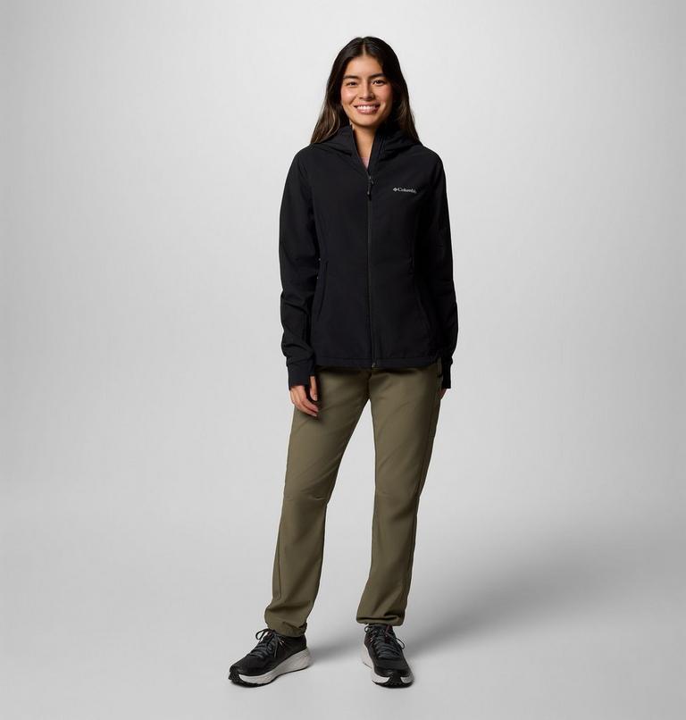 Women's Sweet As III Hooded Softshell Jacket, Color: Black, image 8