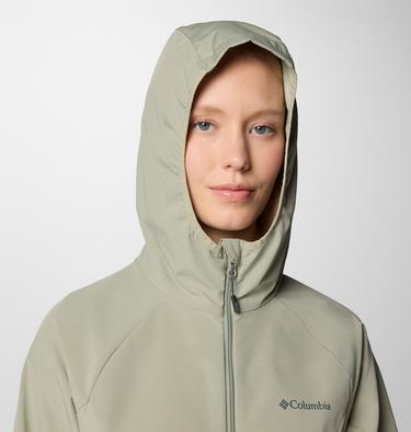 Women's Sweet As III Hooded Softshell Jacket, Color: Safari, image 4