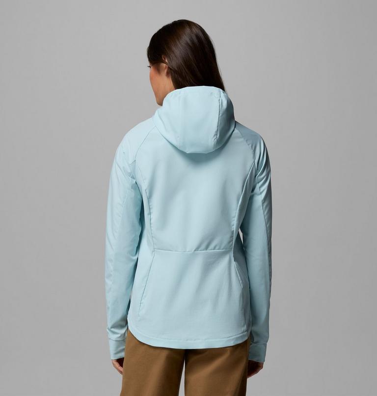 Women's Sweet As III Hooded Softshell Jacket, Color: Marine Light, image 3