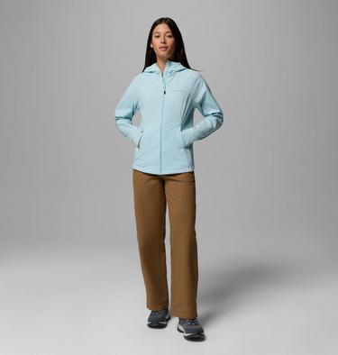 Women's Sweet As III Hooded Softshell Jacket, Color: Marine Light, image 2