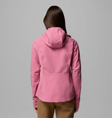 Women's Sweet As III Hooded Softshell Jacket, Color: Rosette, image 3