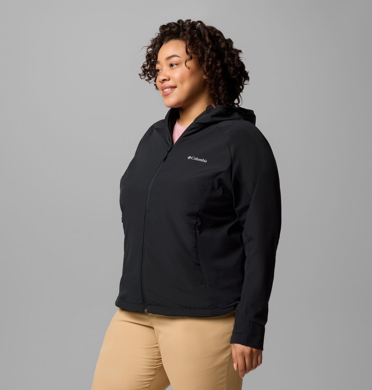 Women's Sweet As™ III Hooded Softshell Jacket - Plus Size | 010 | 1X 3