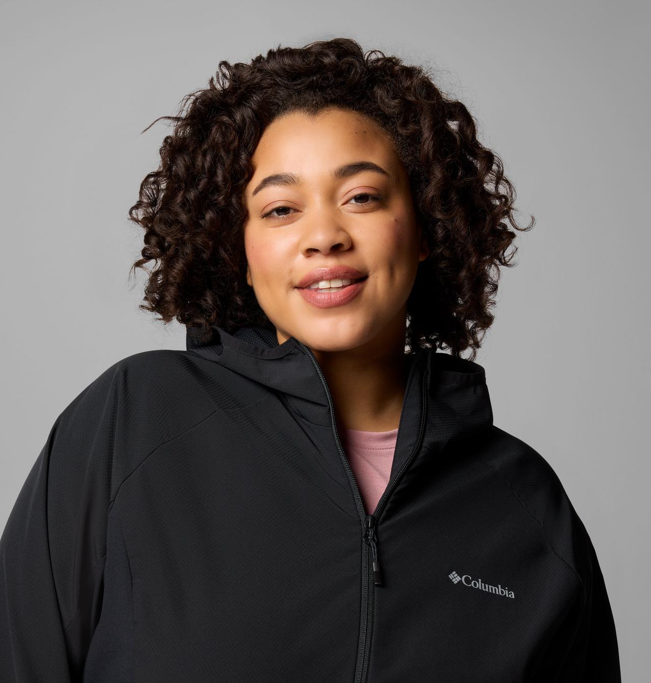 Women's Sweet As™ III Hooded Softshell Jacket - Plus Size | 010 | 1X 4