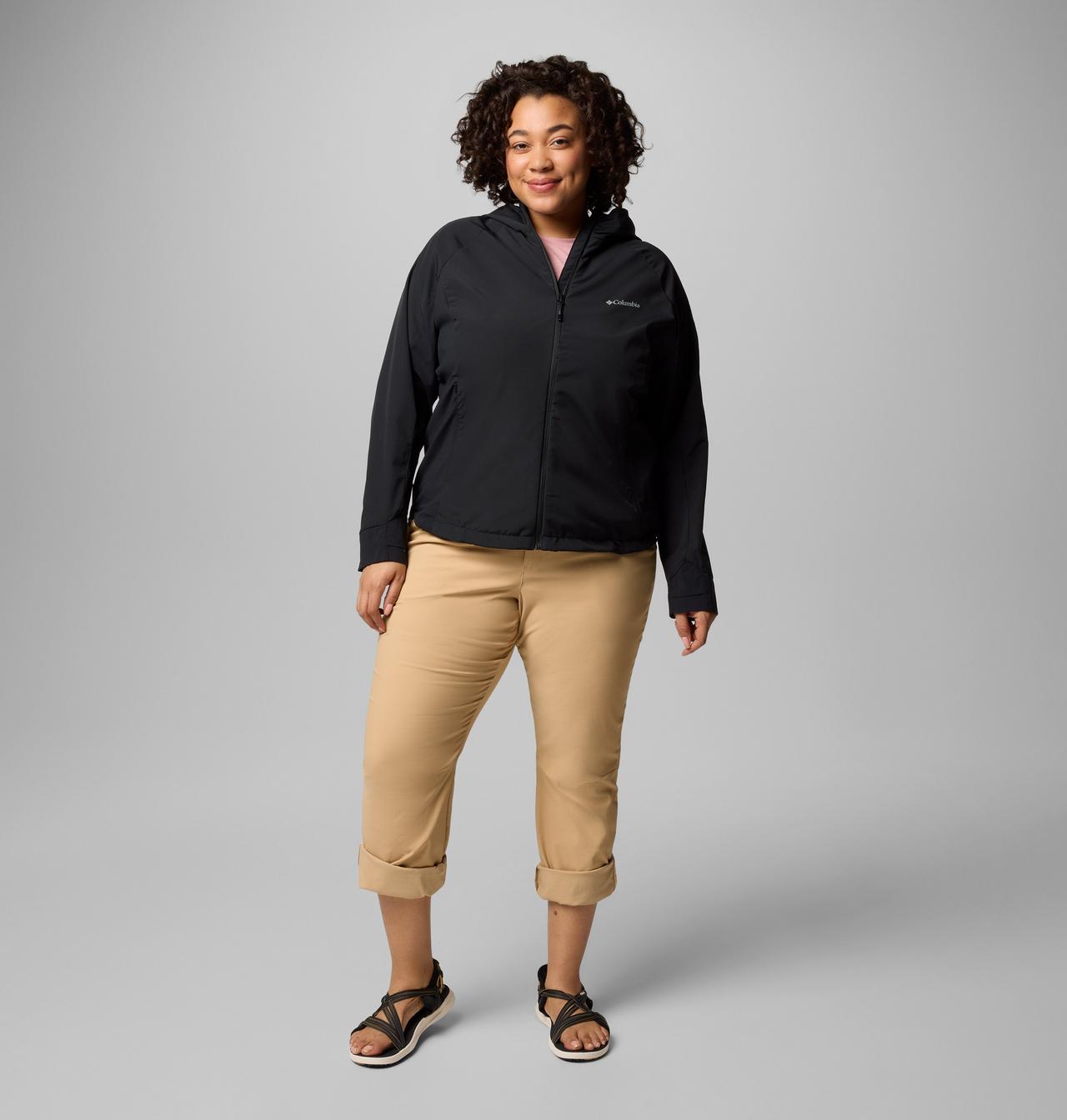 Women's Sweet As™ III Hooded Softshell Jacket - Plus Size | 010 | 1X 6