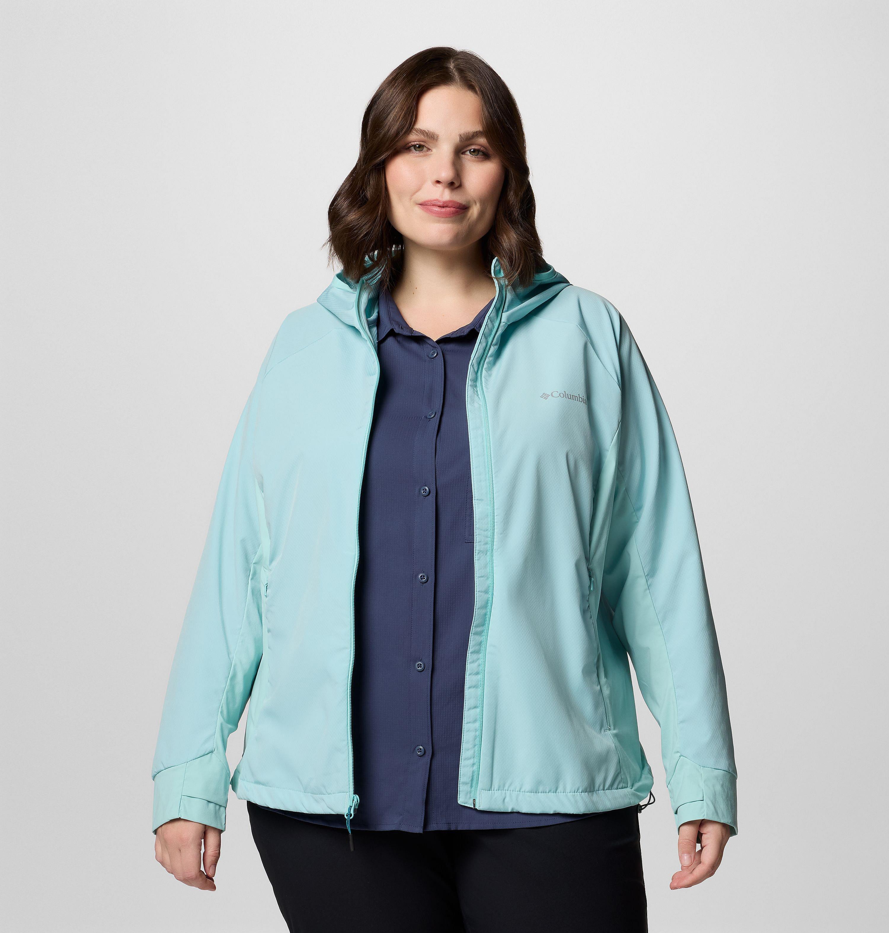 Women's Sweet As III Hooded Softshell Jacket - Plus Size 7