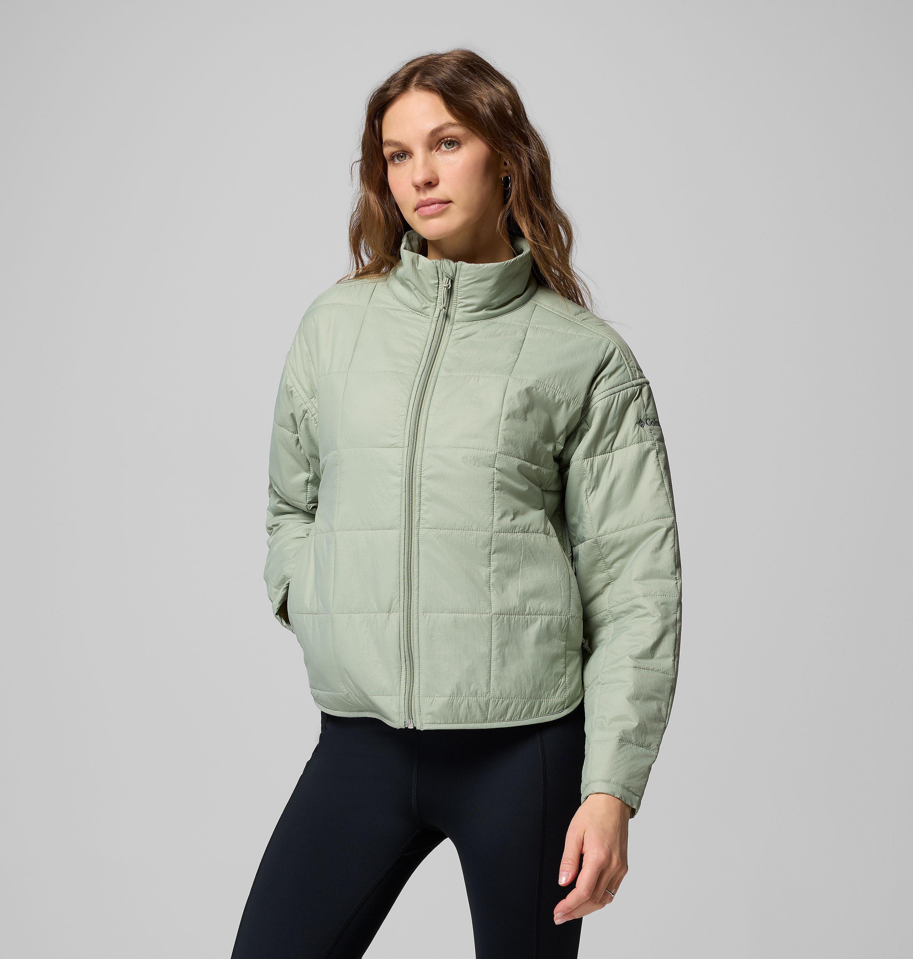 Columbia Sportswear Women's Green Columbia - Sienna Hill™ Packable Quilted Jacket - Safari Large
