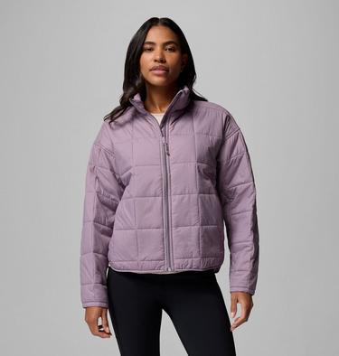 Women's Sienna Hill Quilted Jacket, Color: Shale Purple, image 3