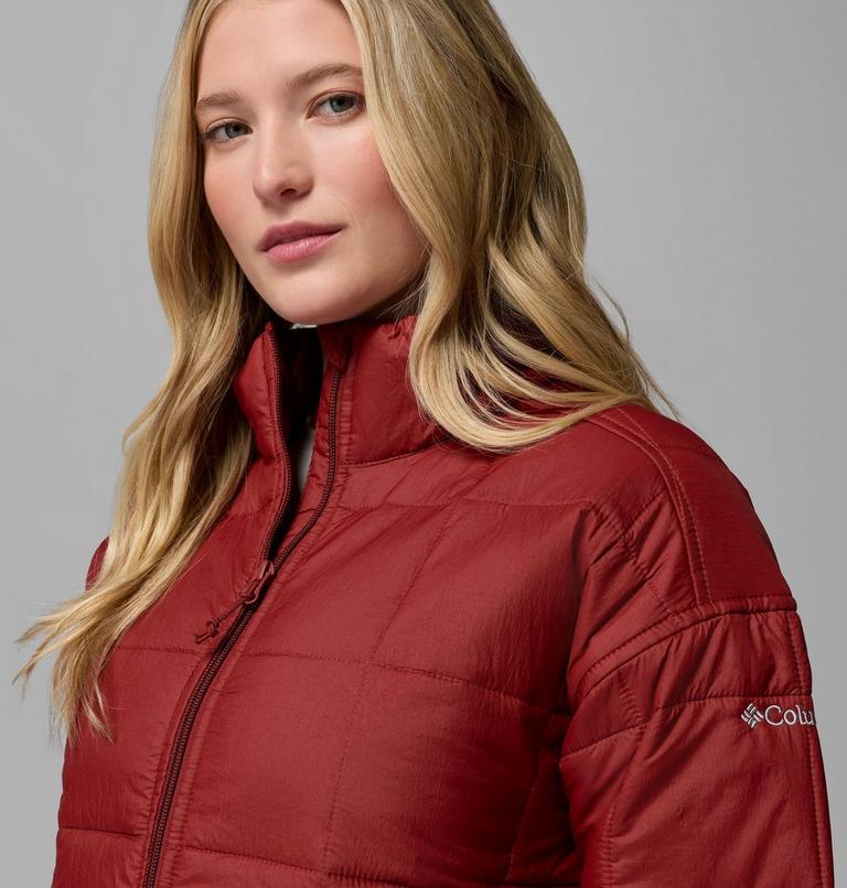 Women's Sienna Hill Quilted Jacket, Color: Red Oxide, image 6