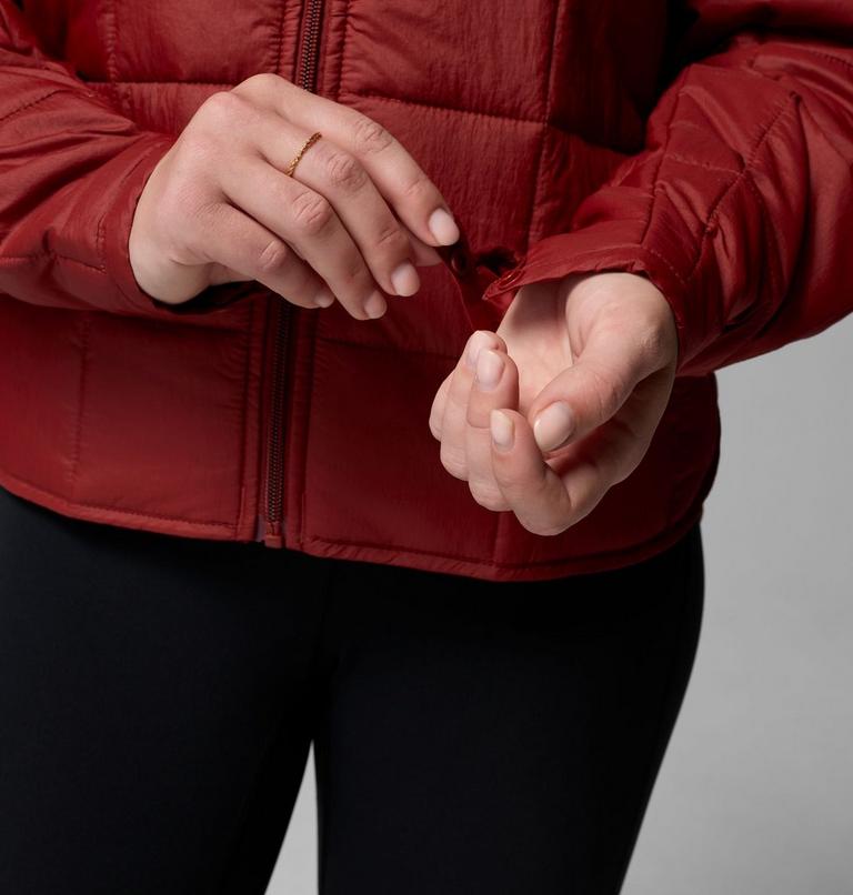 Women's Sienna Hill Quilted Jacket, Color: Red Oxide, image 7