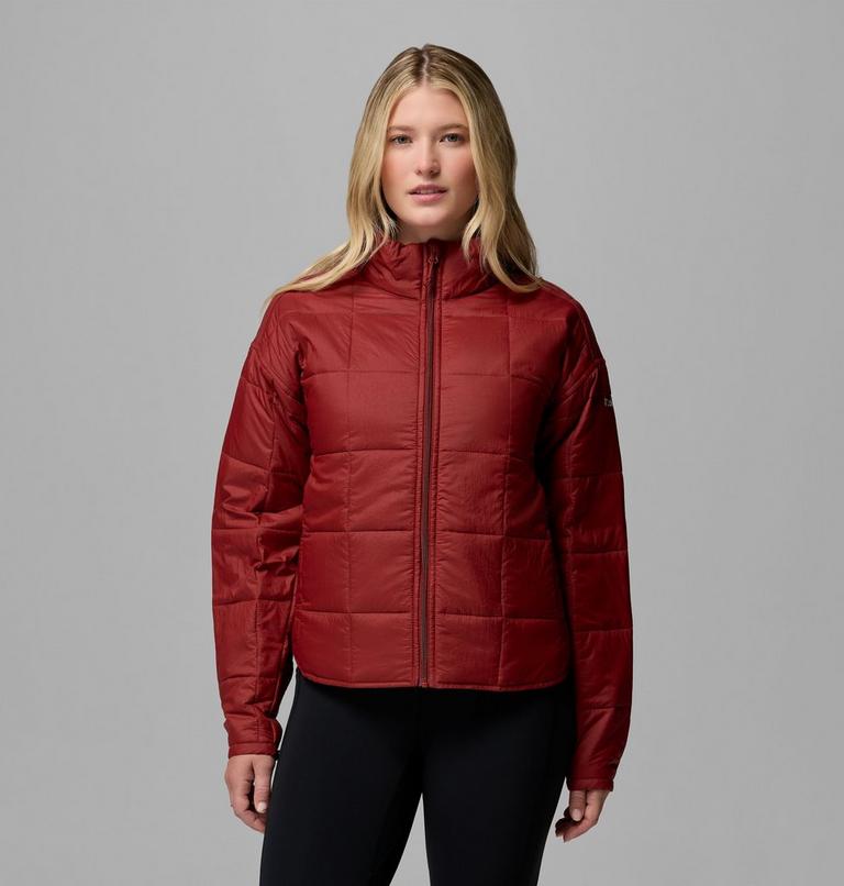 Women's Sienna Hill Quilted Jacket, Color: Red Oxide, image 1