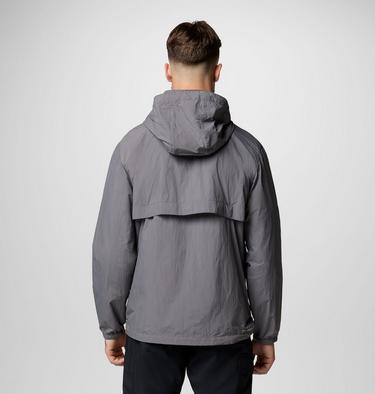 Men's Loop Basin Windbreaker, Color: City Grey, image 2
