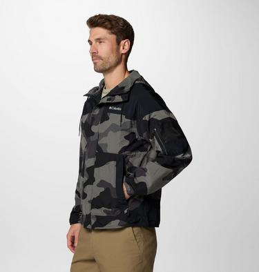 Challenger II Windbreaker mit Print für Männer, Color: Black Mod Camo, Black, image 7