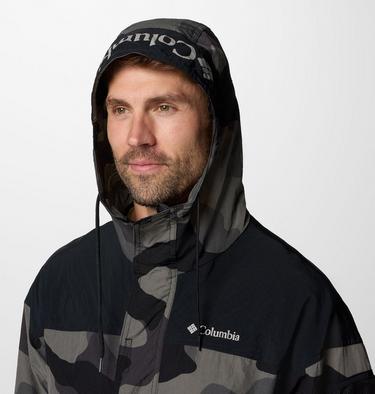 Challenger II Windbreaker mit Print für Männer, Color: Black Mod Camo, Black, image 8