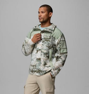 Coupe-vent avec Imprim&eacute; Challenger II Homme, Color: Safari Fieldaze, Safari, image 4