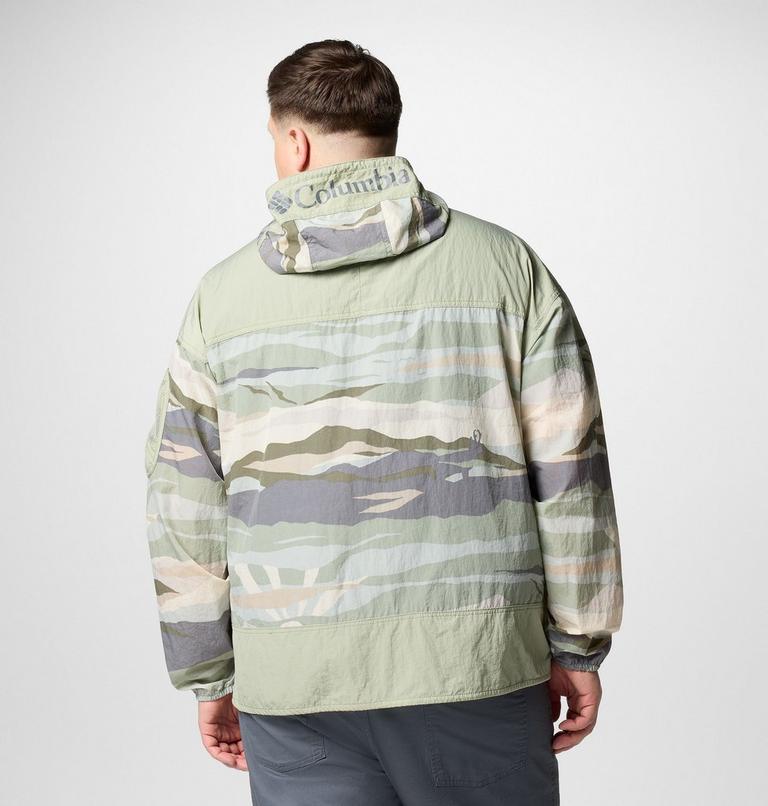 Cortavientos con estampado Challenger II para hombre - Talla grande, Color: Safari Roque Valley, Safari, image 2