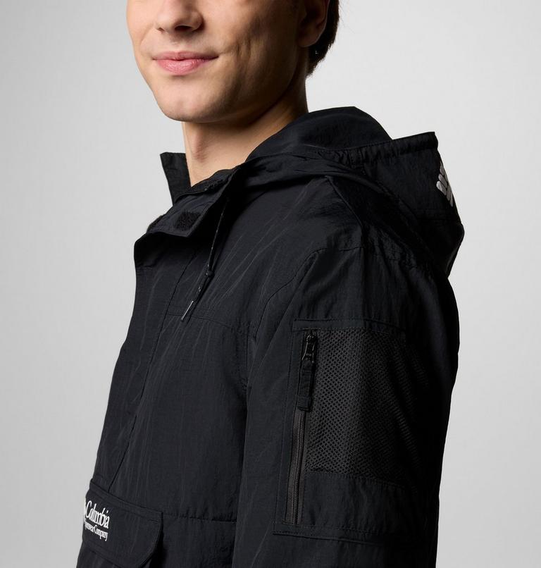 Men's Challenger Windbreaker Anorak, Color: Black, image 6
