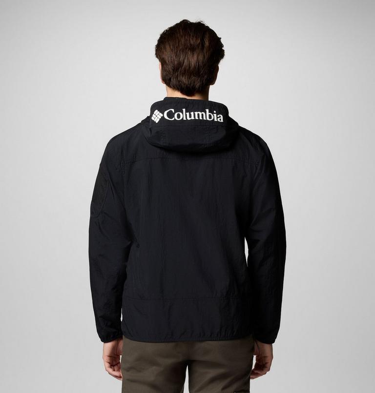 Men's Challenger Windbreaker Anorak, Color: Black, image 3
