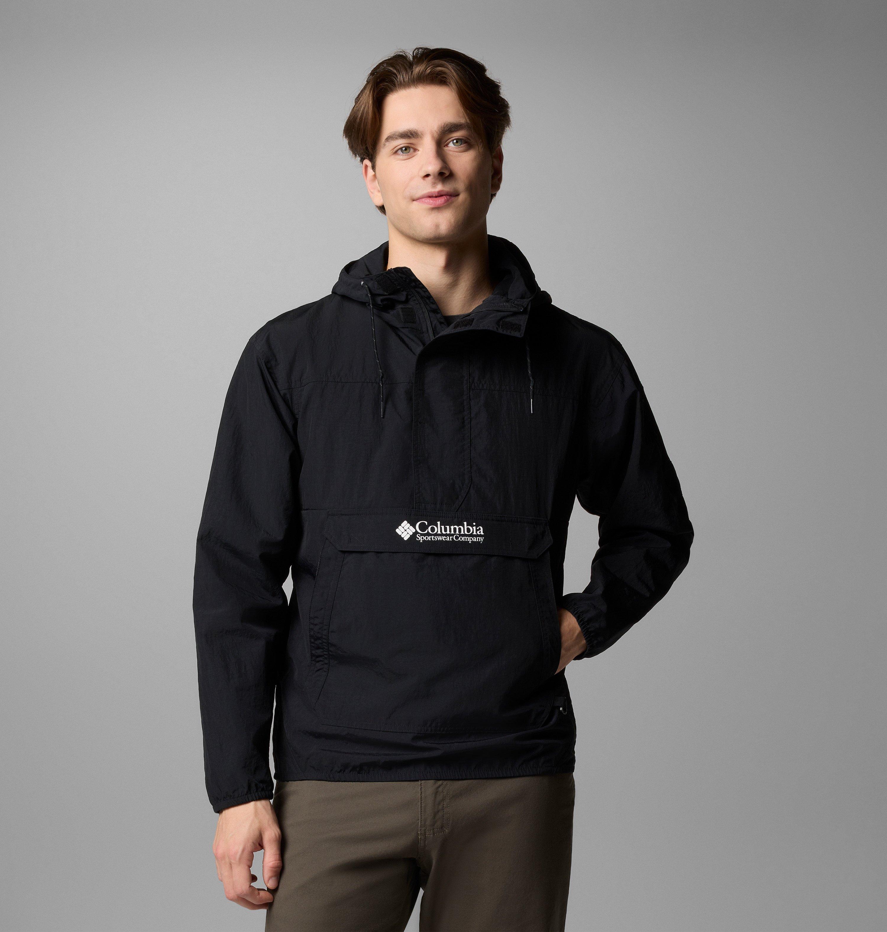 Columbia Sportswear Men's Black Columbia - Challenger™ Windbreaker Anorak - Xxl