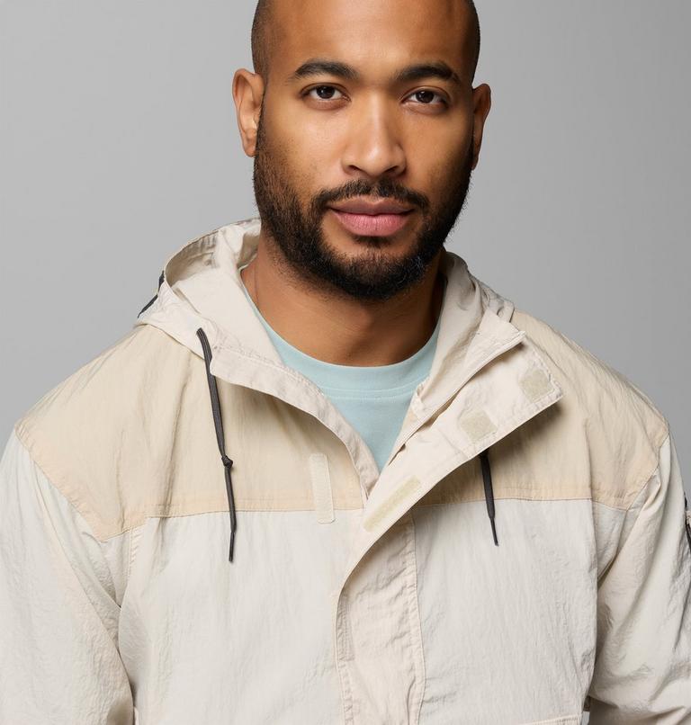 Men's Challenger Windbreaker Anorak, Color: Dark Stone, Ancient Fossil, image 5