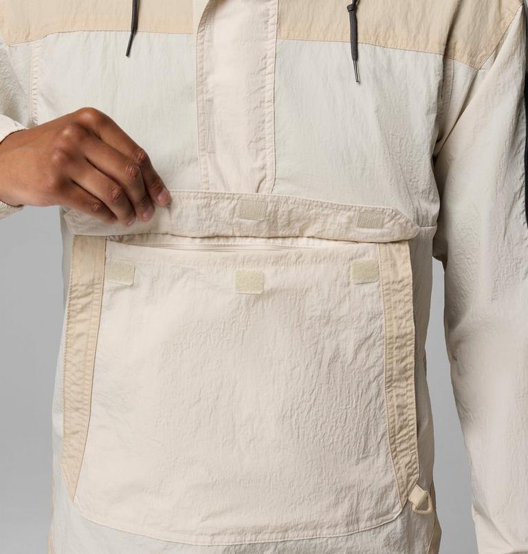 Men's Challenger Windbreaker Anorak, Color: Dark Stone, Ancient Fossil, image 8