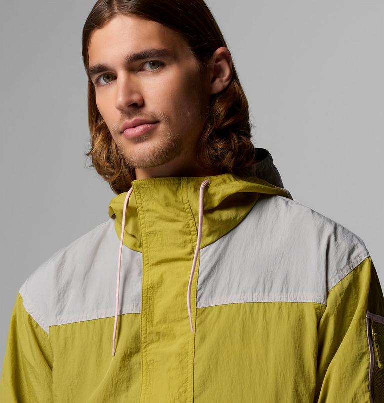 Men's Challenger Windbreaker Anorak, Color: Peppercorn, Flint Grey, image 5