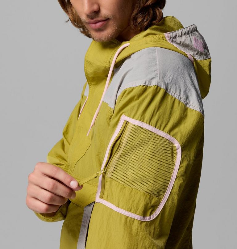 Men's Challenger Windbreaker Anorak, Color: Peppercorn, Flint Grey, image 7