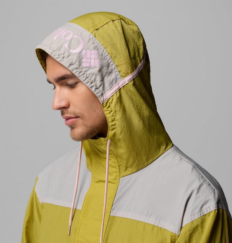 Men's Challenger Windbreaker Anorak, Color: Peppercorn, Flint Grey, image 10