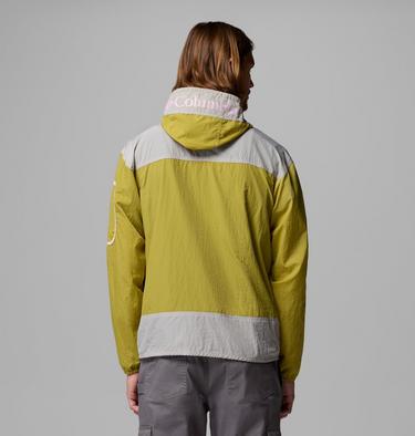 Men's Challenger Windbreaker Anorak, Color: Peppercorn, Flint Grey, image 3