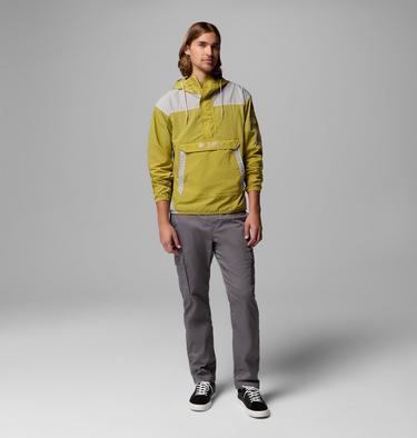 Men's Challenger Windbreaker Anorak, Color: Peppercorn, Flint Grey, image 2