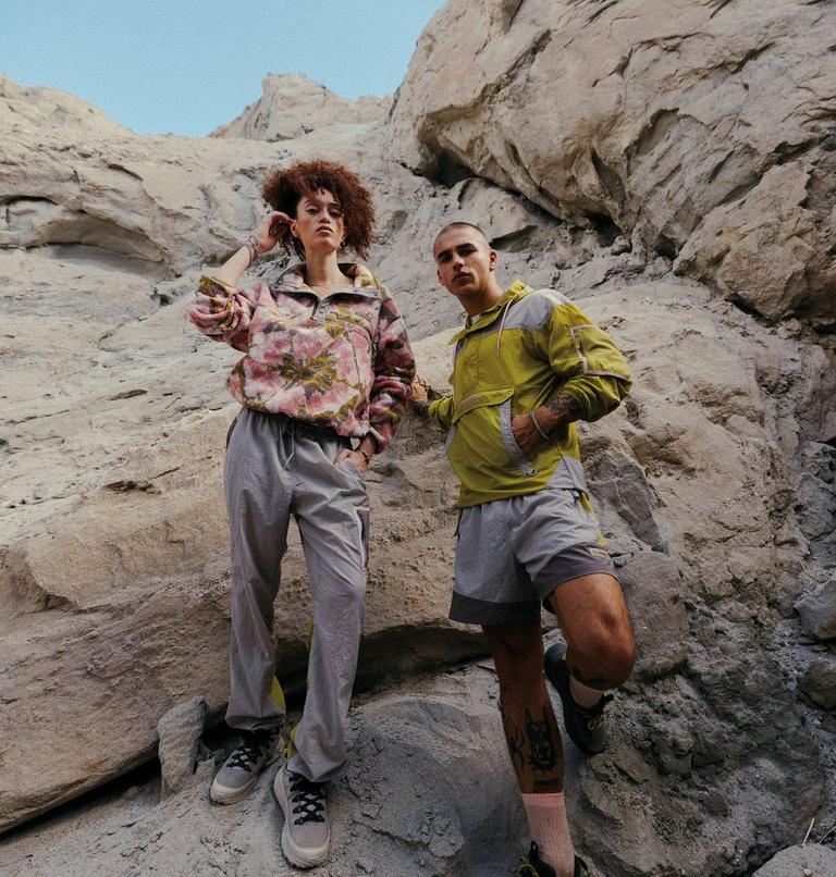 Men's Challenger Windbreaker Anorak, Color: Peppercorn, Flint Grey, image 13