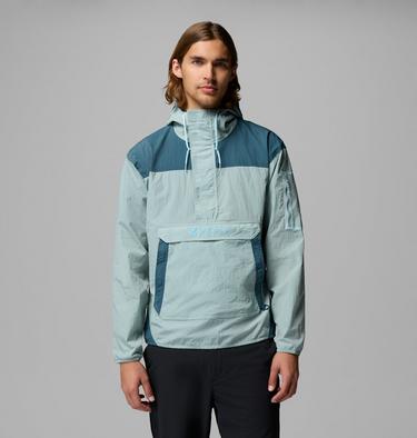 Men's Challenger Windbreaker Anorak, Color: Crushed Blue, Everblue, image 7