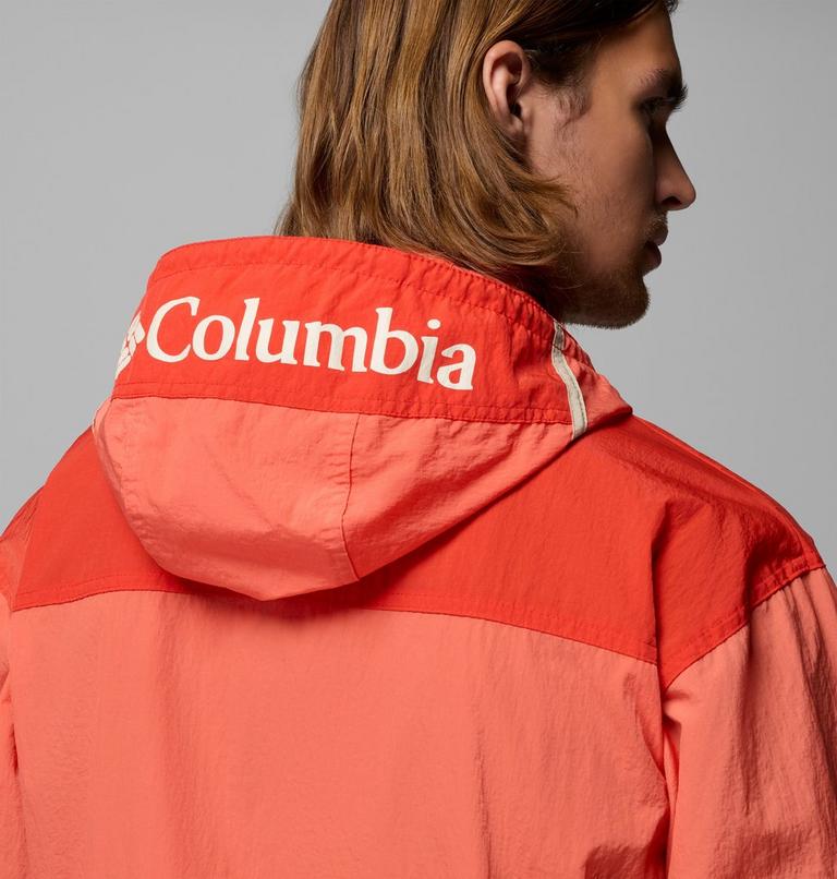 Men's Challenger Windbreaker Anorak, Color: Zing, Super Sonic, image 6